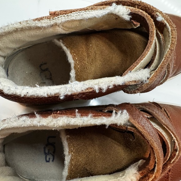 UGG boys or girls Brown High-Top Sneakers / boots size 13 - Picture 5 of 8